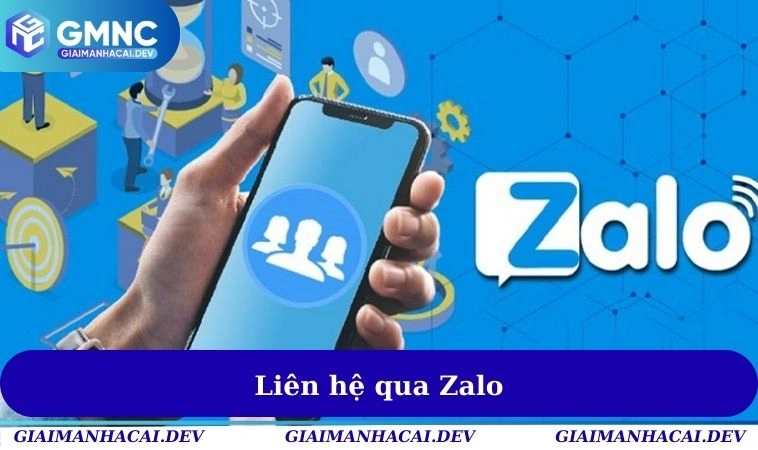 Cách liên hệ với hệ thống qua Zalo