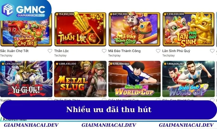 Nhiều ưu đãi thu hút
