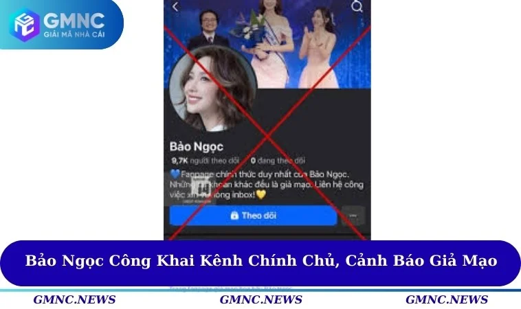 Bảo Ngọc công khai kênh chính chủ, cảnh báo giả mạo