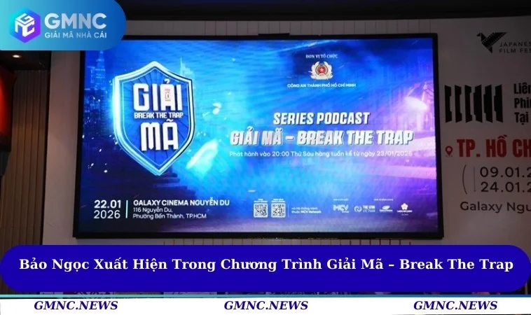 Bảo Ngọc xuất hiện trong chương trình Giải Mã – Break The Trap