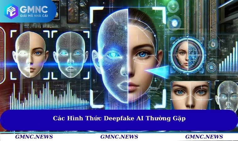 Các hình thức Deepfake AI thường gặp
