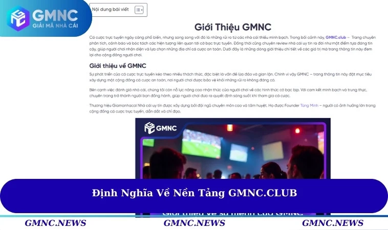 Định nghĩa về nền tảng GMNC VIP