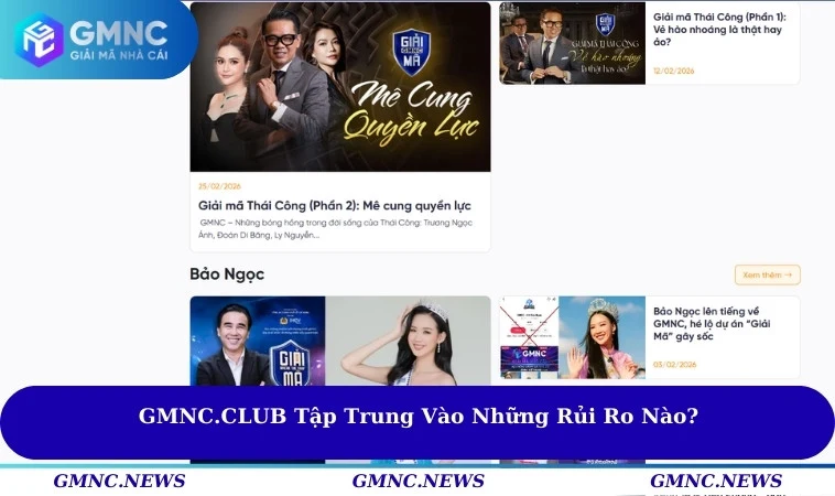 GMNC VIP tập trung vào những rủi ro nào?