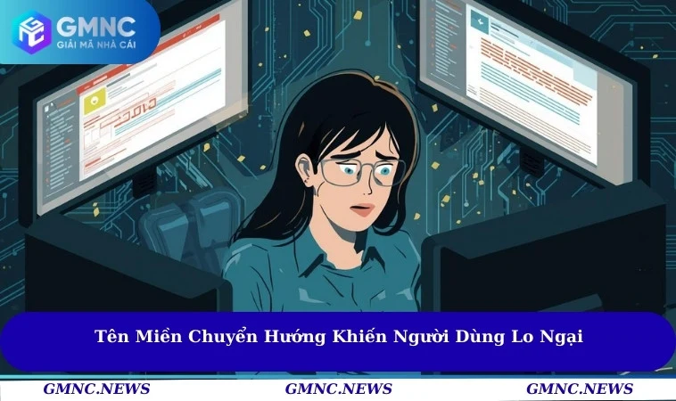Tên miền chuyển hướng làm người dùng lo ngại