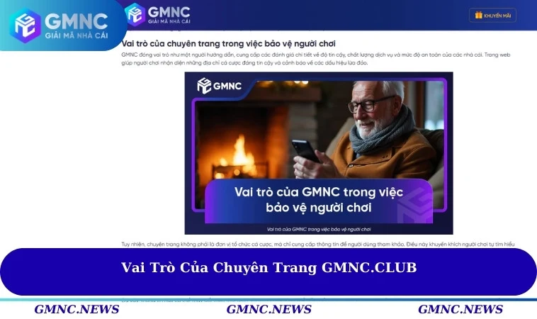 Vai trò của chuyên trang GMNC VIP