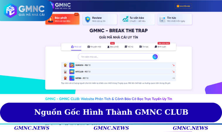 Nguồn gốc hình thành GMNC VIP